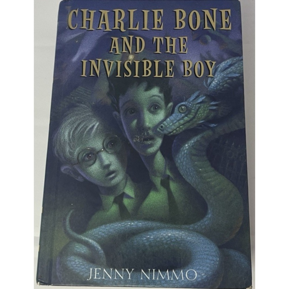 Charlie Bone And The Invisible Boy Jenny Nimmo Hardcover 1st Scholastic 2004